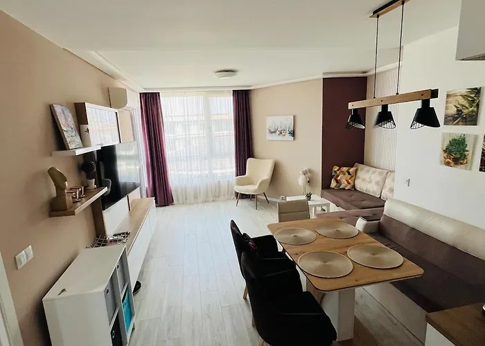 For Guests Panorama - First Line Sea Apartment Burgas